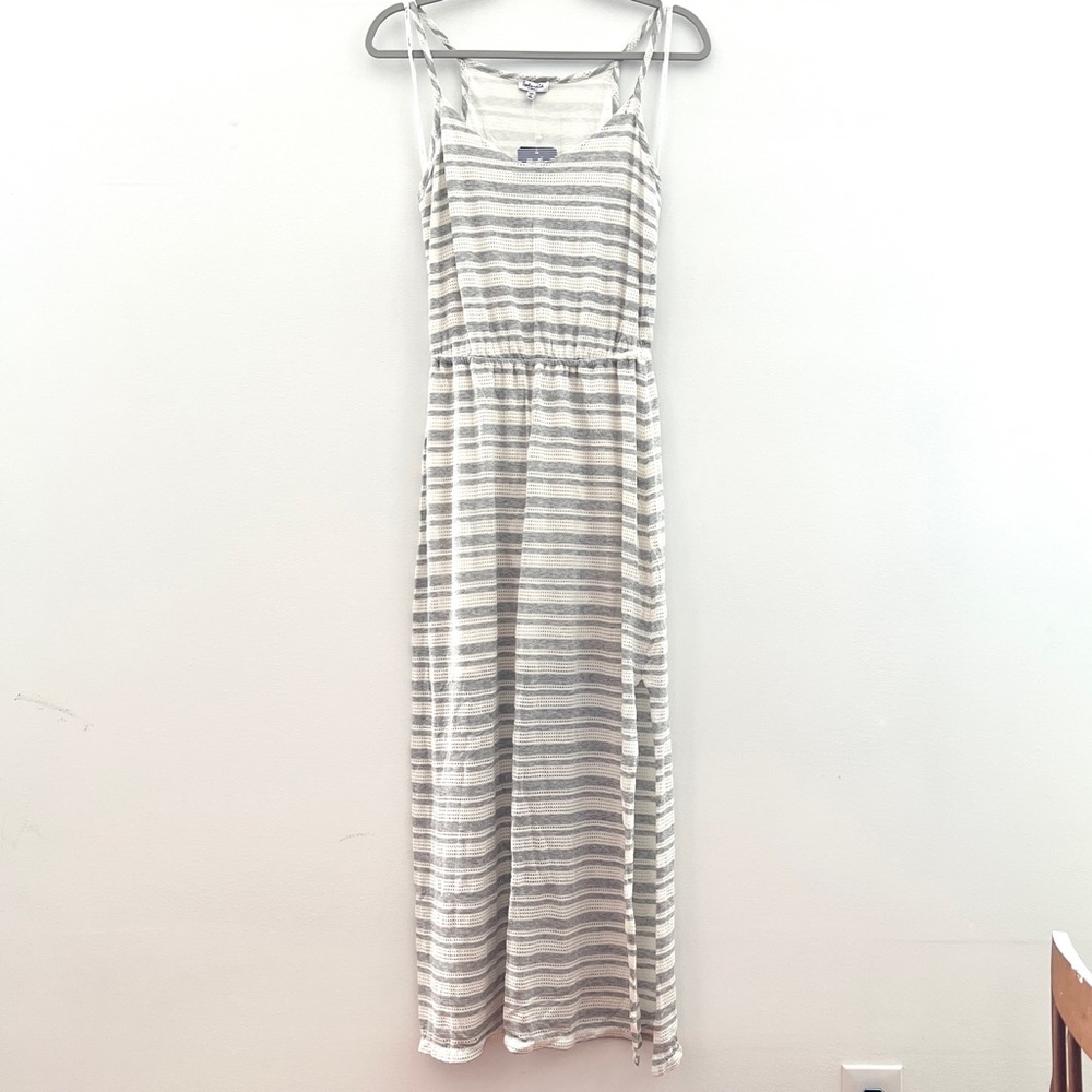 Splendid lightweight striped maxi dress size XS